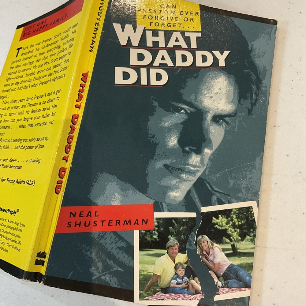 What Daddy Did 1993 Book Paperback Neal Shusterman Young Adult